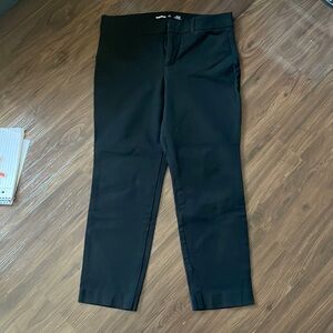 High Rise Pixie Pants Black